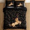 Greek Goat Garden Bedding Set King Queen Double Full Twin Single Size Duvet Cover Pillow Case Bed Linen Set