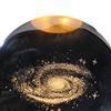 Crystal Ball Night Light Galactic System Nightlight for Living Room Ornament 6cm Round