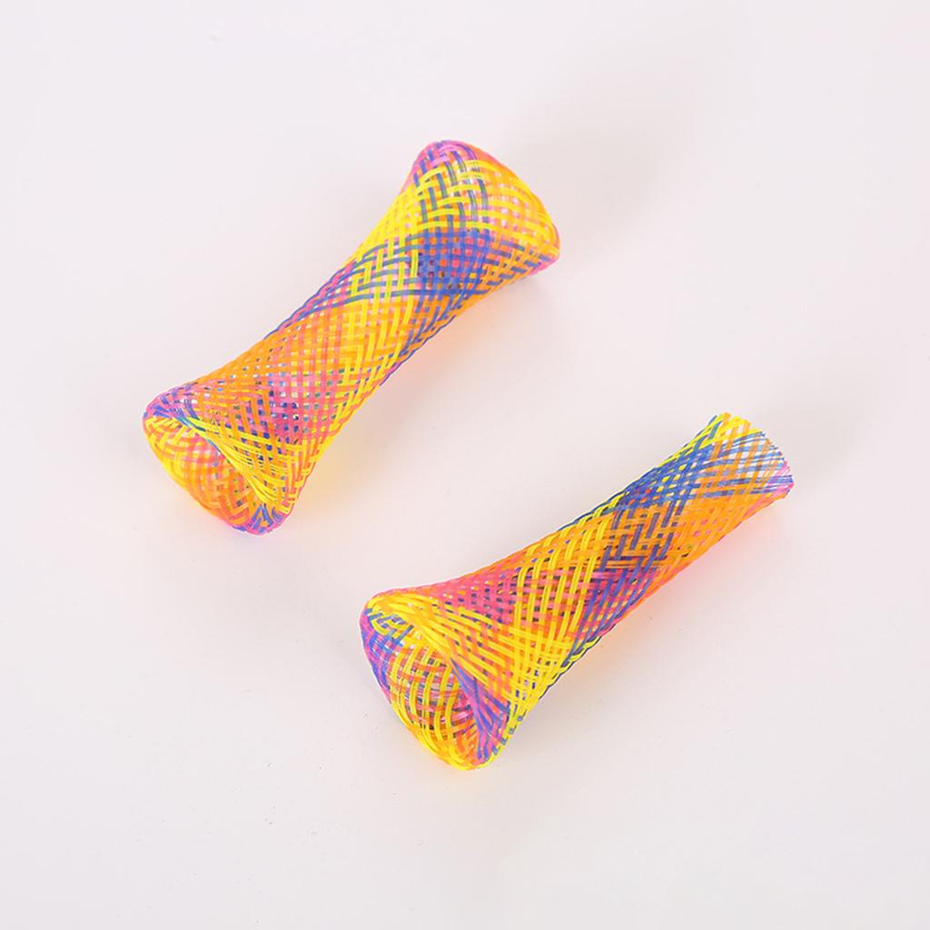 25Pcs Cat Tube Woven Cat Toy Kitten Toy Interactive for Cat Teething Chewing Spring Tube for Cat To Exercise Gift