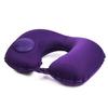 Cuscino gonfiabile automatico a forma di U, tipo push, portatile, poggiatesta ad aria