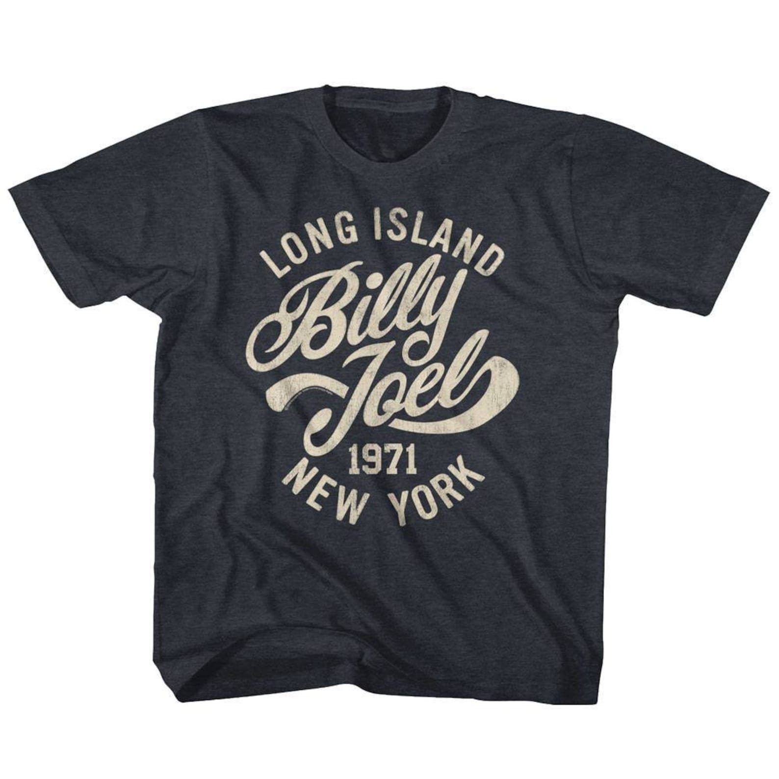 Billy Joel Only The Good Die Young Vintage Navy Youth T-Shirt 100
