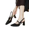 2025 Hot Sale Women's Shoes Mary Janes Women's High Heels New Slip On Office and Career Best Seller Summer Closed Toe Sandals