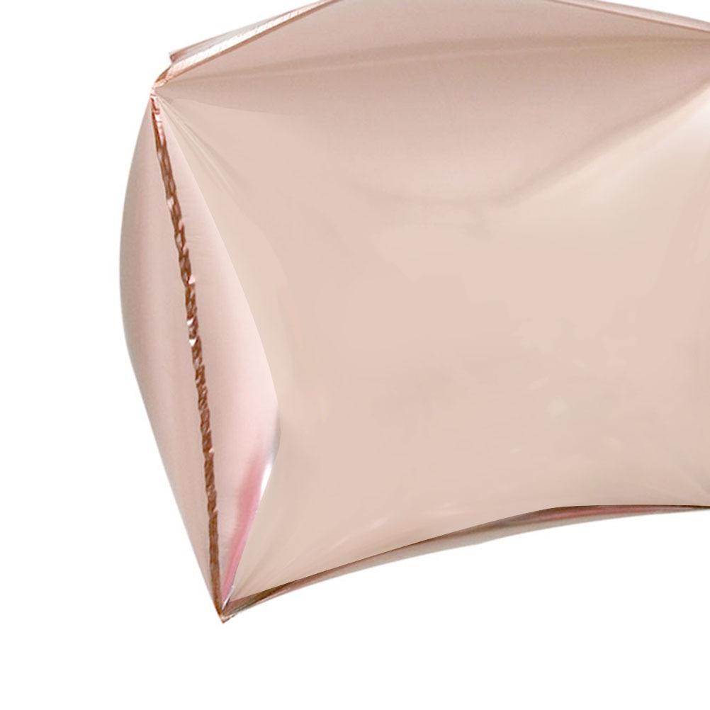 5Pcs 24In Aluminum Film Balloon Premium Square Foil Balloon for Party Backdrop Photo Prop Table Decor Celebrations Rose Gold