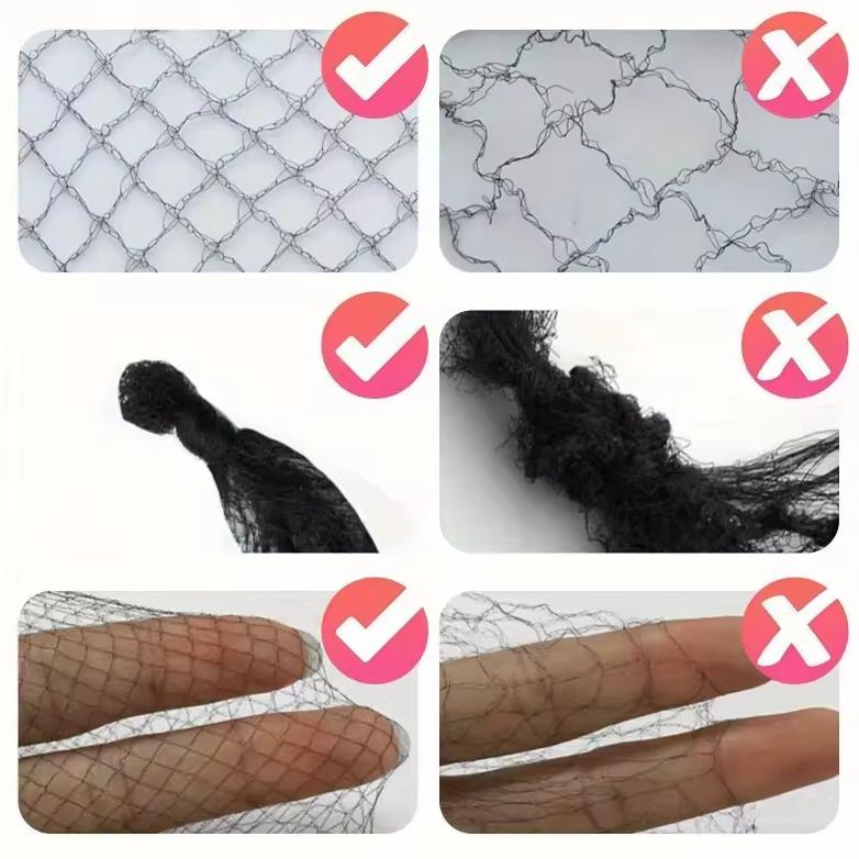 Nylon Hair Net Star Dance Recital Buns / Hair Extension Weaving Cap Hairnets