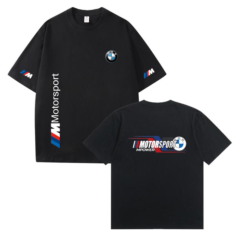 

D06-BM2 Arai F1 T shirt, Spring and Autumn BMW Team Uniform, T-shirt, Racing Suit,100% Cotton T-Shirt 2XL чорний