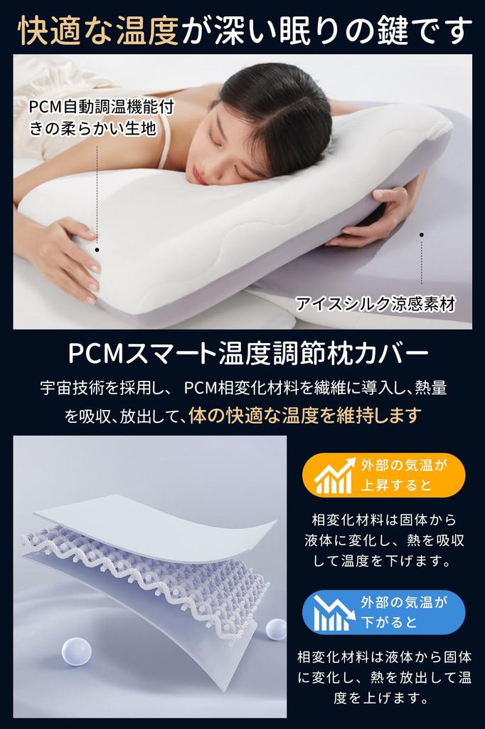 [Luxury X 5-Star Hotel Quality] Deep Sleep Pillow, Neck Relief, Temperature RegulatingLow-Rebound, Suitable for Back, Side, and Stomach Sleepers,