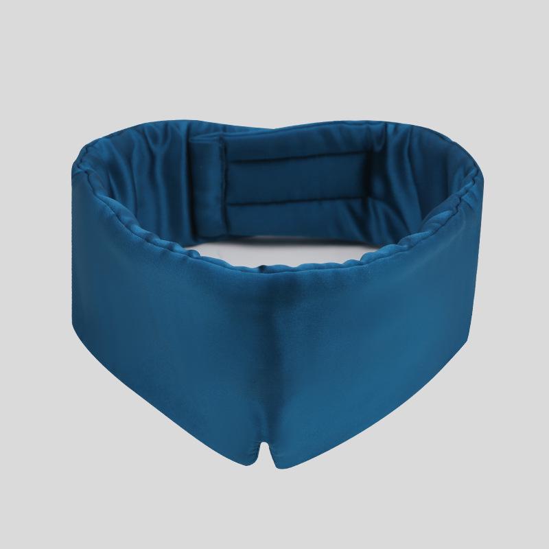 19mm Silk Eye Mask: Noise-Reducing, Breathable, Light-Blocking, Full Coverage for Travel Rest