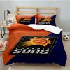 Phoenix Basketball Team 3pcs Bedding Set,Including 1pc Duvet Cover And 2pcs Pillowcases Perfect Gift for Christmas,Ideal for Bedroom, Dormitory