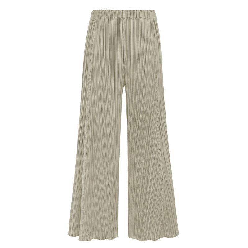 Tianpei 2025 Spring/Summer Women's High-Quality Comfortable Loose High-Waist Wide-Leg Pants