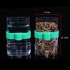 Bird Feeder Drinker, Clear Plastic &Water Dispenser, Fits Most Cage, Automatic Feeding for Parrot