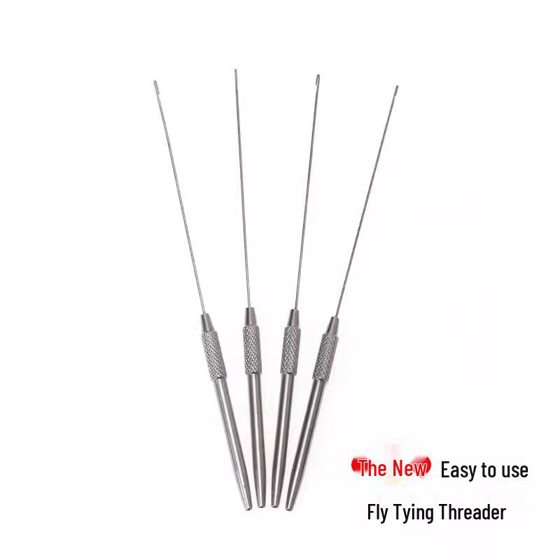 Fly Fishing Tying Tool: Metal Threader & Winder