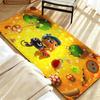 Cartoon T-True Floor Mat Soft Flannel Floor Mat  Suitable for Entryways, Living Rooms, Bedrooms, and Bathrooms