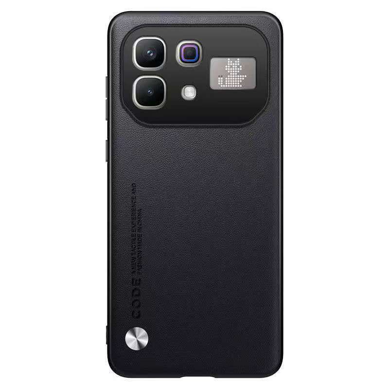 

Luxury Suede Leather Phone Case Bumper For Infinix Note 60 5G/ Infinix Note 60 Pro 5G with Business Style Full-Body Shockproof Protective Cover for Infinix Note 60 5G/ Infinix Note 60 Pro 5G чёрный