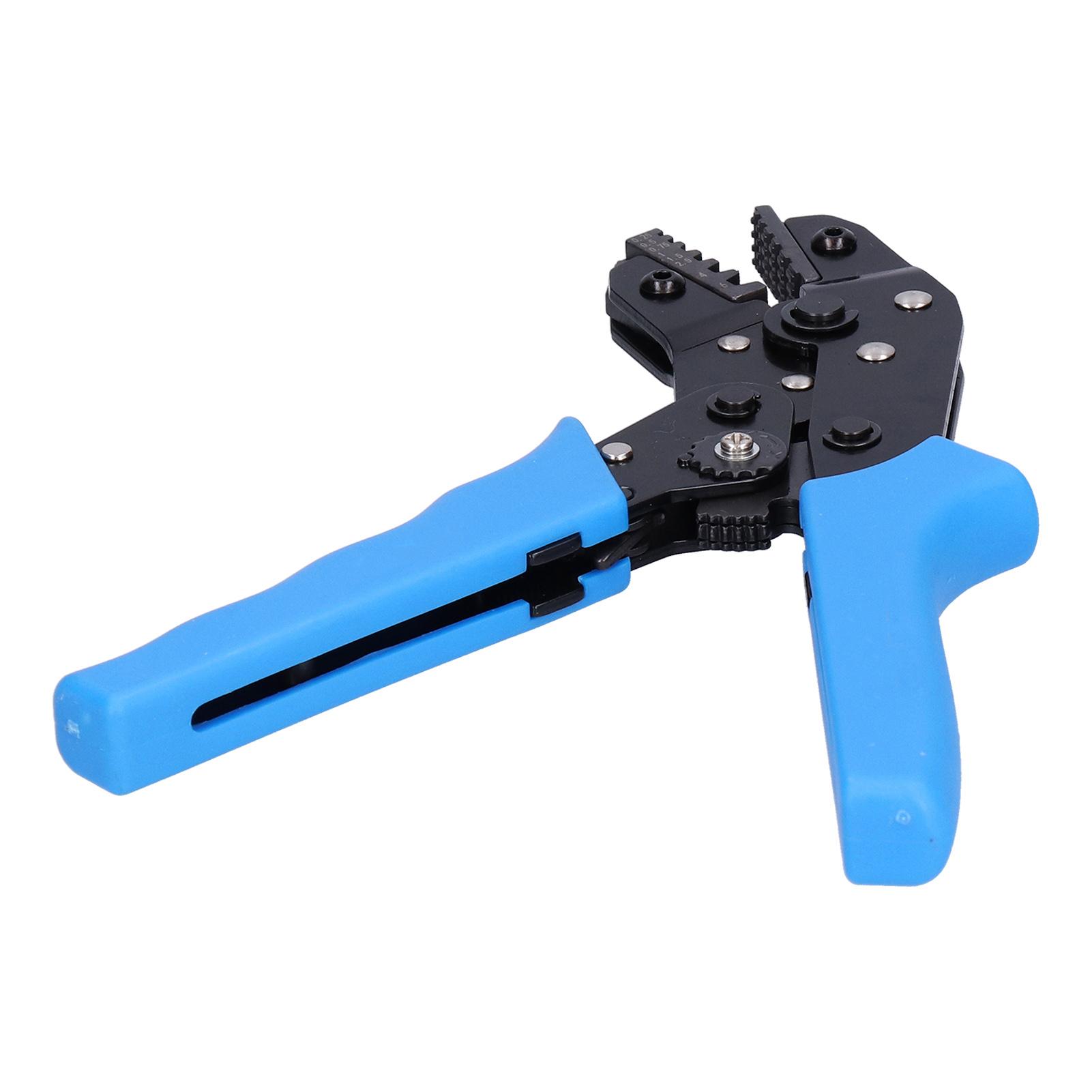 

Трещоточные обжимные клещи Клеммная вилка Пружина Высокоуглеродистая сталь Инструмент для обжима с быстрой разблокировкой