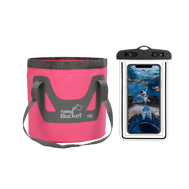Portable Folding Waterproof Travel Fishing Bucket Bag