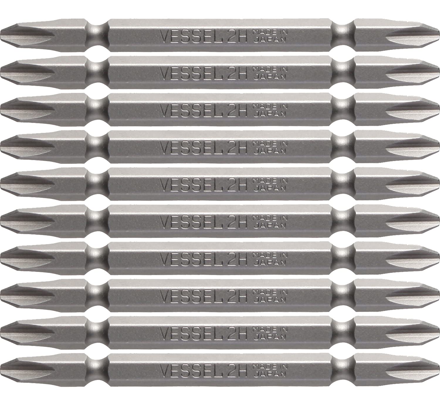 

VESSEL Driver Bit B36+2X70H B362070H (Pack of 10)