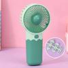 New Portable Outdoor Mini Handheld Fan Gift Spray Fan Humidification Ice Coating Handheld Fan, No Battery Include