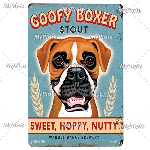 [MyPlate]Cat Poster Metal Sign Vintage Plaque Dog Tin Sign Wall Decor For Club Pet Store Tin Plate Dog Gift