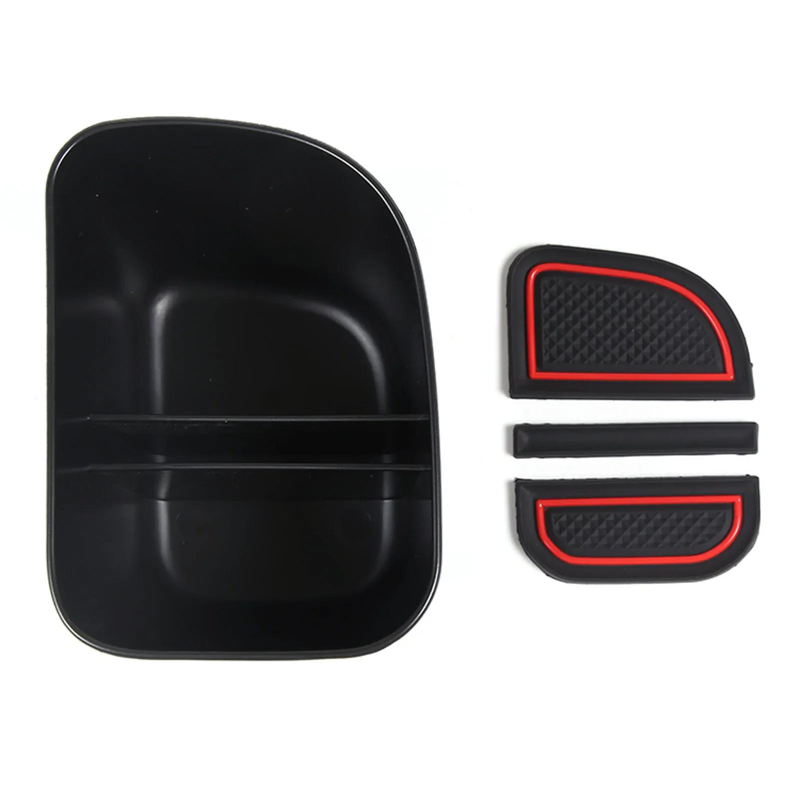 

Car Storage Box for Toyota Sienta 10 Series - Shift Side Pocket Accessory Case Storage Anti-Slip Black Accessorie RHD style 1