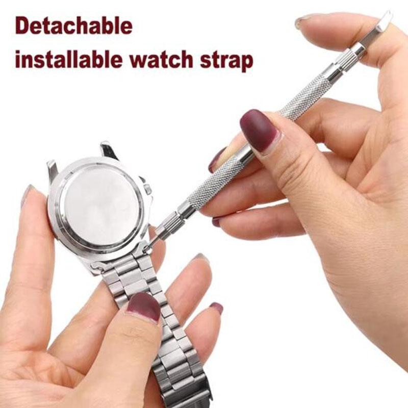 Metal Watch Band Repair Tool Stainless Steel Bracelet Watchband Opener Strap Replace Spring Bar Connecting Pin Remove