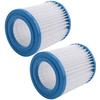 BHBL 2 Stück Poolfilterkartuschen Typ H Ersatz-Poolfilter für Poolfilterpumpe Reiniger