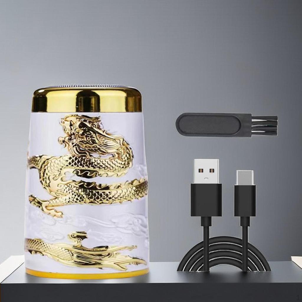 Electric Mini Razor for Men Beard Trimmer Wet and Dry Powerful Cordless Mens