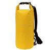 Custom Logo 15L 500D PVC Tarpaulin Foldable Roll-Top Dry Bag Waterproof Travel Accessory for Outdoor Activities-Kayaking Camping