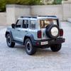 1:24 Tank 300 Alloy Car Model High Simulation Diecast Metal Toy Off-road Vehicles Sound and Light Model Collection Children Gift
