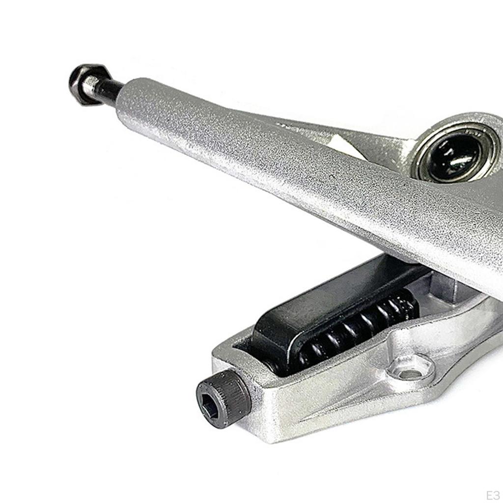 1 Pair Skateboard Trucks 6 Inches Pads Hardware Set(Pack of 2) for Skate Board Longboard