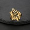 Cazador Gold Color Wolf Rings for Men Women Stainless Steel Animal Adjustable Couple Rings Party Punk Jewelry Birthday Gift 2026