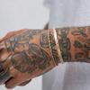 Open Bracelet Twist Thin Chain Two-piece Personalized Niche Versatile Bracelet Men