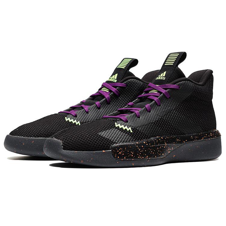 adidas Pro Next 2019 Core Black Men Sneakers Glory-Purple Amber-Tint EF9844