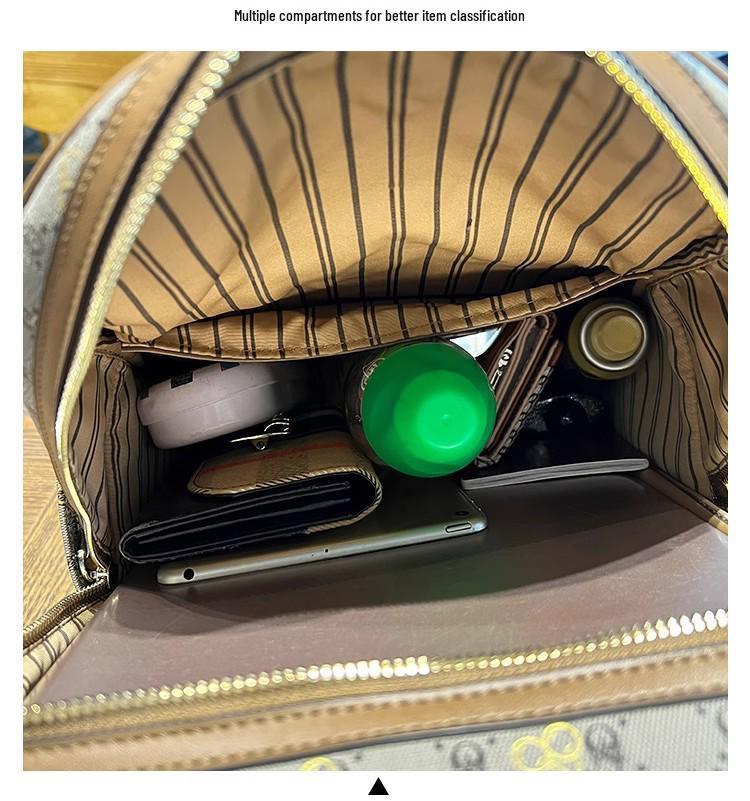 Damski plecak modny, duża pojemność, z prawdziwej skóry, na 2025 rok – Wielofunkcyjny plecak podróżny