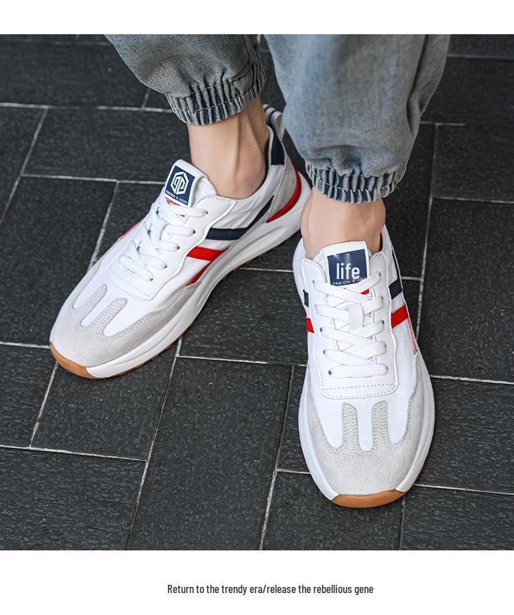 Herren 2025 Frühling Atmungsaktive Laufschuhe - Modische, Lässige, Allround-Sneaker für Teenager und Väter.