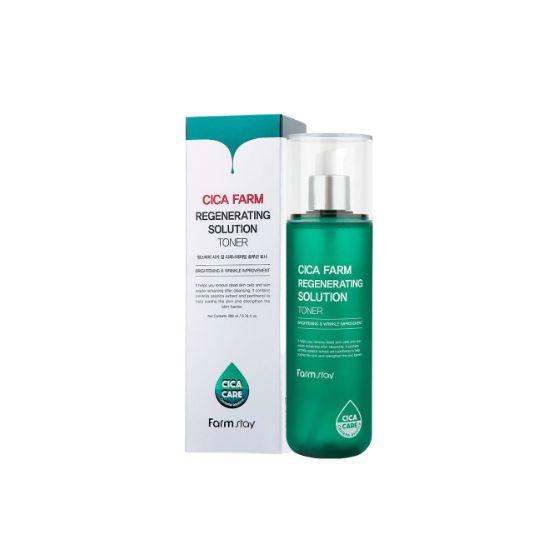 Farmstay Cica Farm Regenerating Solution Toner Soothing & Hydrating Facial Toner 200ml