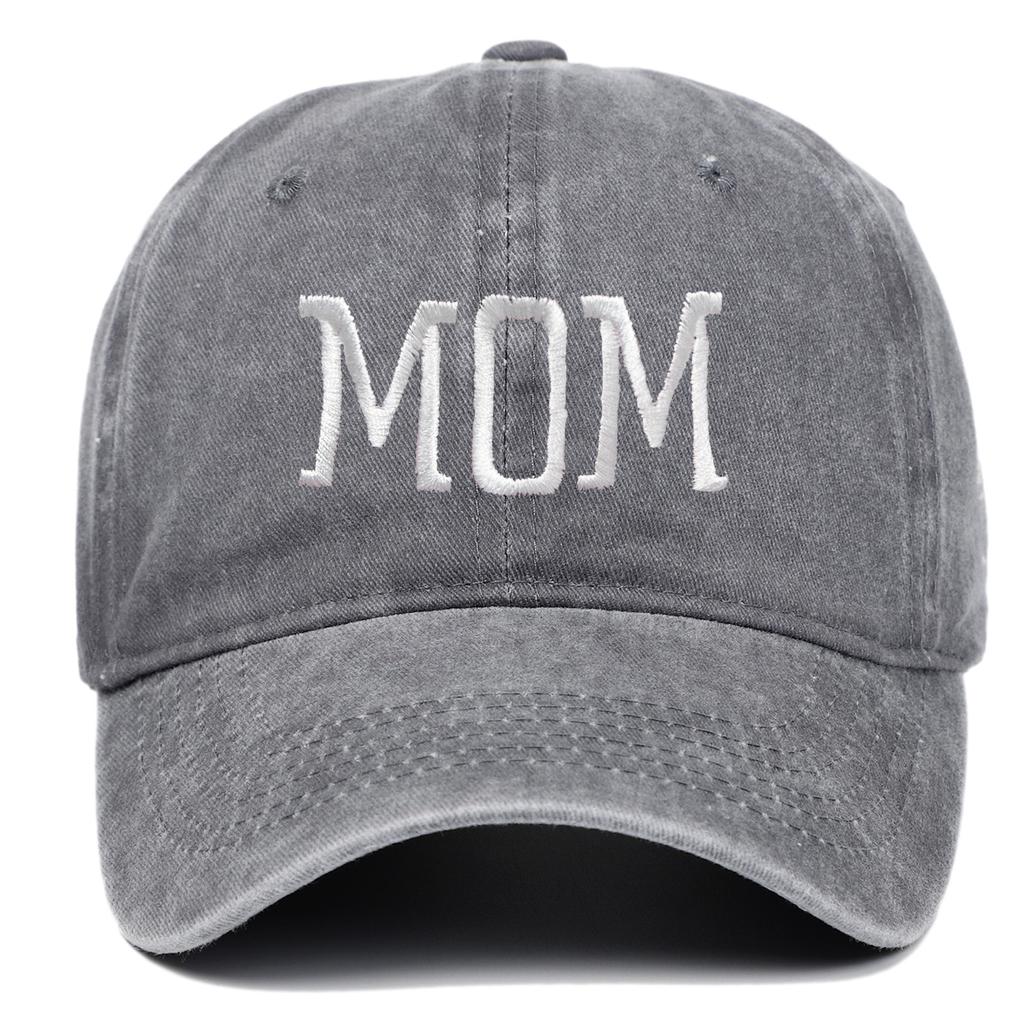 Mom and Dad Embroidered Baseball Hat Retro Sports Running Sunscreen Leisure Daily Versatile Travel Duck Tongue Hat
