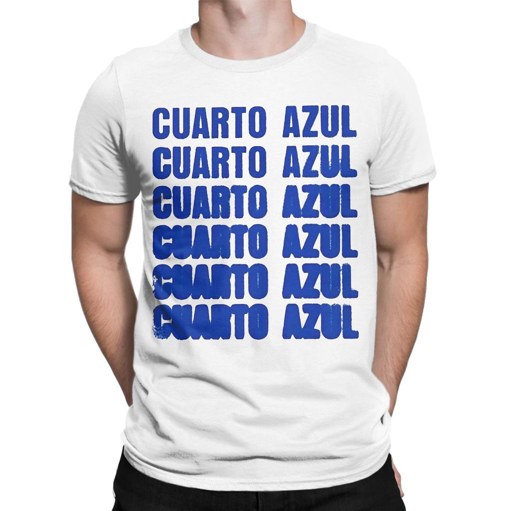 Men's T-Shirt Aitana CUARTO AZUL Tour 2025 Funny 100% Cotton Tee Shirt Short Sleeve T Shirts Round Neck Clothes Summer
