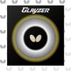 Butterfly Glazer Table Tennis Rubber High Tension Soft Black 2.1mm Made In Japan