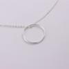 Europe, America, Fashionable New Size Ring Pendant Necklace Women, Geometric Temperament Popular Circle Collar