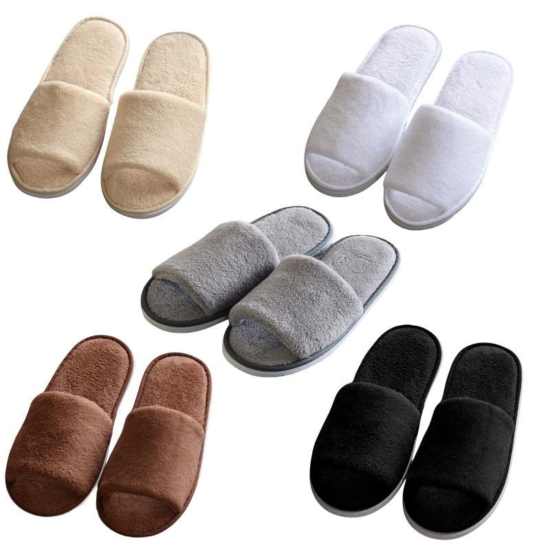 Premium Hotel Slippers Coral Velvet Material For Comfort And Style