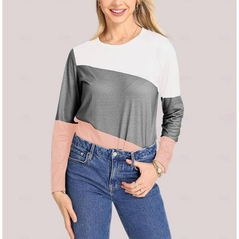 Vintage Fashion Elegant Casual Apparel Spring Autumn Loose Round Neck Pullover Black and White Leopard Women Clothing