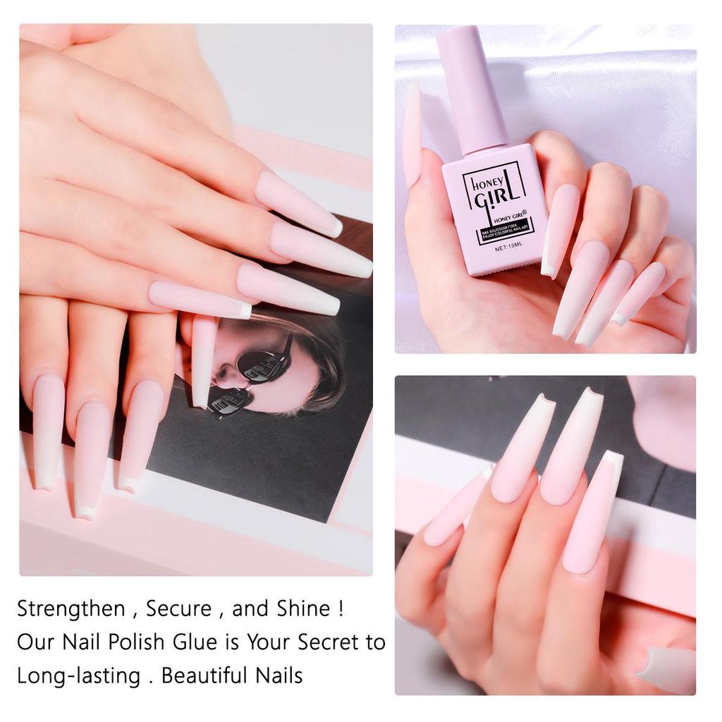 HONEYGIRL 36-Color Skin Tone Nail Polish Set - Blush, Nude, Pink Shades for Trendy Nails