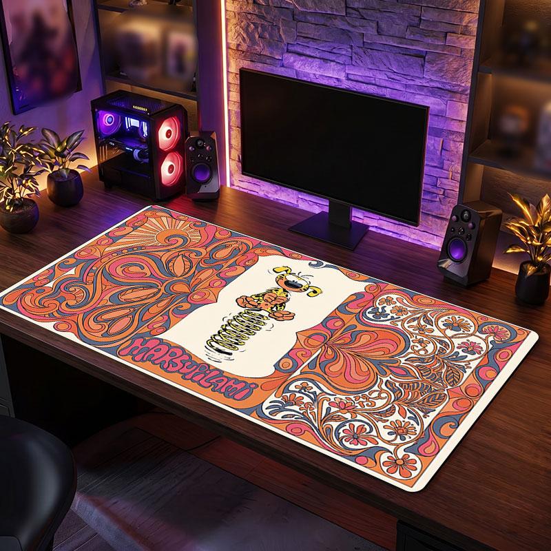 Big Mouse PadMarsupilami Extended Soft Desk Mat Gaming Office Computer Table Decor Mat