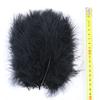 50Pcs Natural Black Goose Ostrich Feathers For Jewelry Earrings Making Diy Dream Catcher Decoration Crafts Plume Accessories