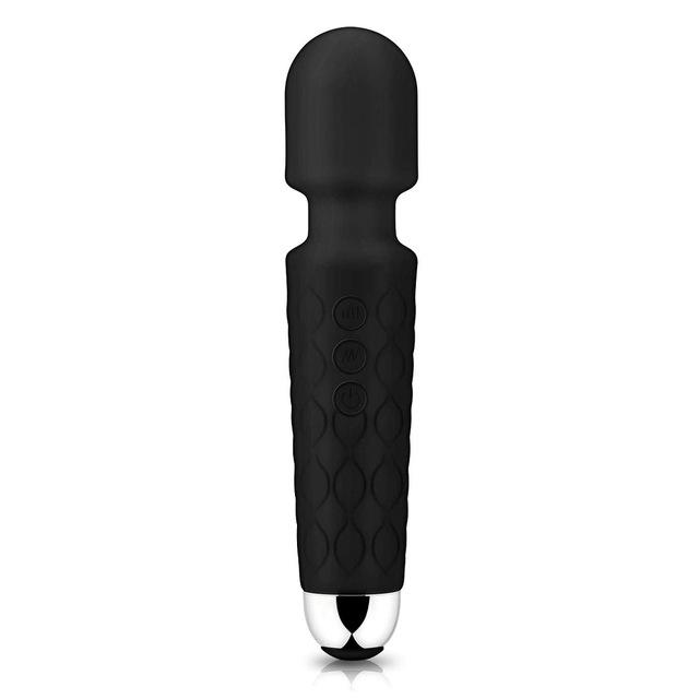 20 Modes Strong Vibration Mini Vibrator USB Charging AV Stick Rod Massager Clitoris G-Spot Vibrators Sex Toy For Women Adults 18