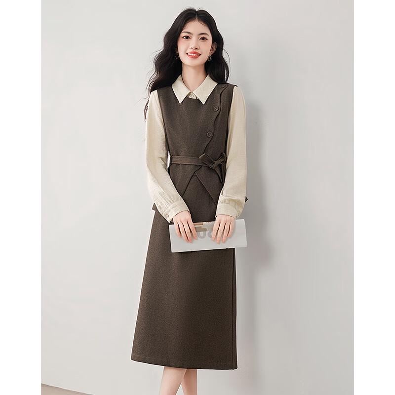 Elegant Autumn Commuter Three-Piece Set