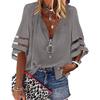 Travel New Women'S Retro Printed Shirt Casual Spring And Summer Breathable Cool Sexy Daily Date Short Sleeved T-Shirt Top