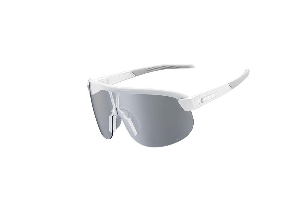 Altalist KISOU ATR Photochrome Brillenfassung Silber Spiegel [ALTALIST] (Weiße Linse)