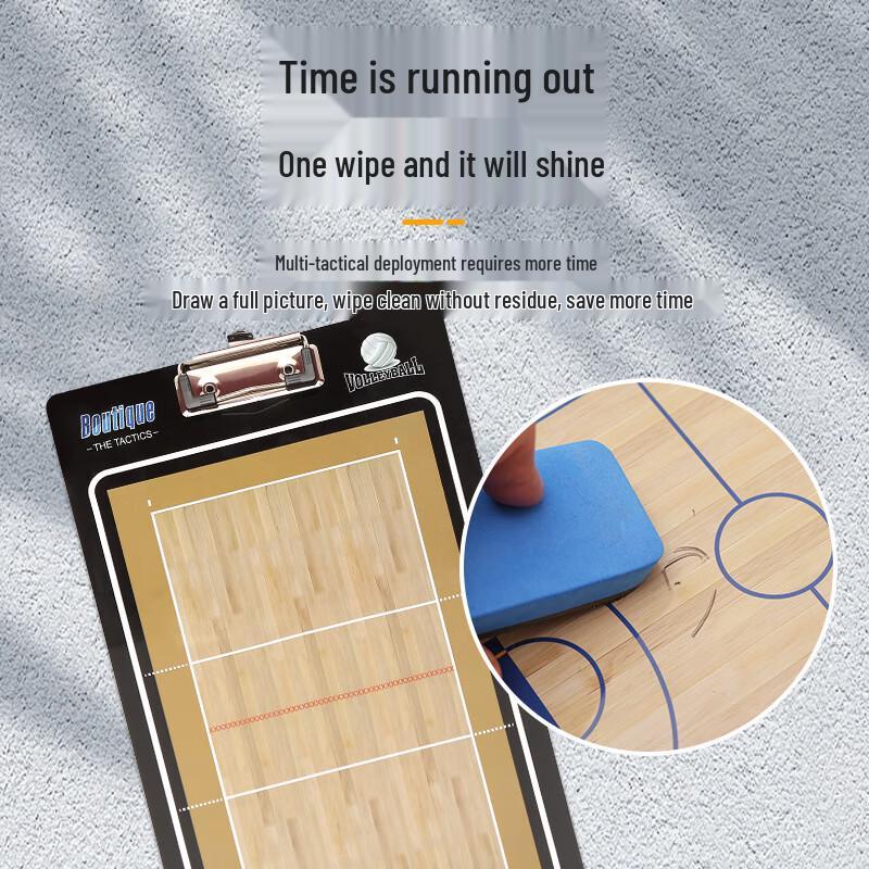 WEZHO Magnetic Erasable Volleyball Tactics Board