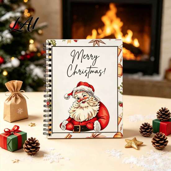 Holiday Gift Card Organizer Merry Christmas Book Sturdy Greeting Holder Teacher Appreciation Gifts Decorative Presenter for Wife Girlfriend